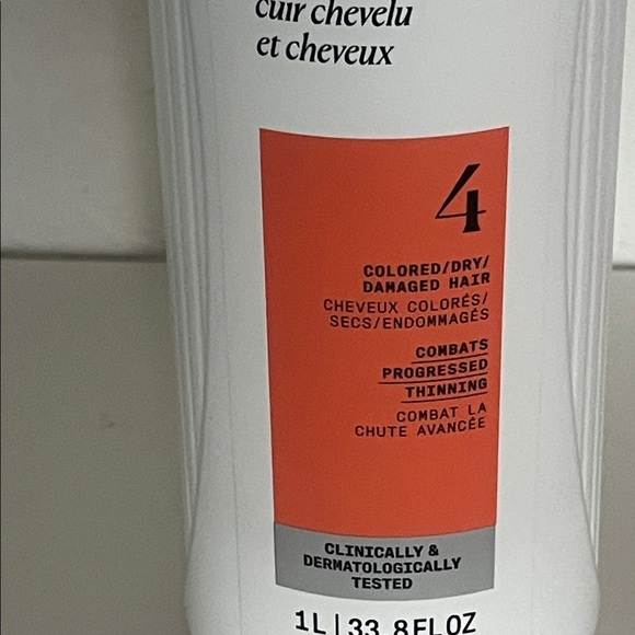 New System 4 Cleanser Shampoo by Nioxin for Unisex /1L/33.8 oz Shampoo - Picture 3 of 10